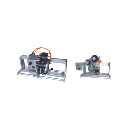 High speed pneumatic automatic tracking thermal code machine